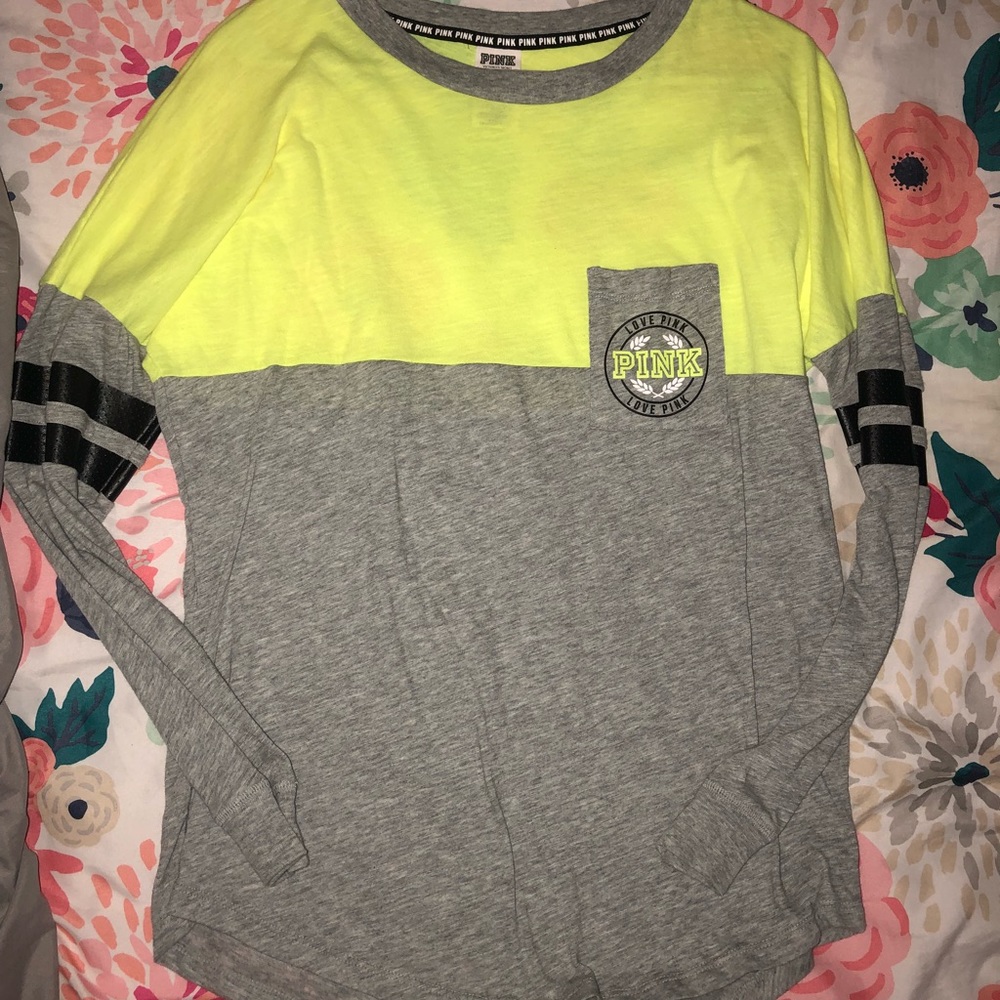 Long Sleeve VS Pink Top